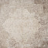 4' X 6' Beige and Gray Medallion Area Rug